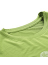 ALPINE PRO Dámske funkčné tričko s antibakteriálnou úpravou ALPINE PRO LYORA peridot varianta pa