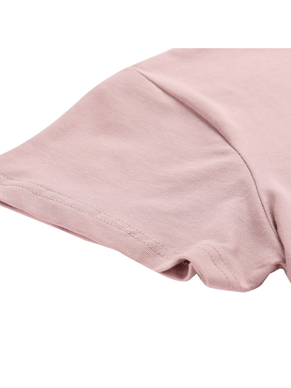 ALPINE PRO Dámske bavlnené tričko ALPINE PRO DORGA pale mauve variant pb
