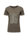 ALPINE PRO Dámske bavlnené tričko ALPINE PRO DORENA stone gray variant pa