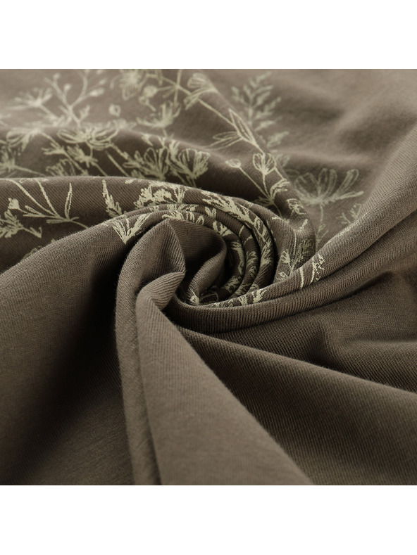 ALPINE PRO Dámske bavlnené tričko ALPINE PRO DORENA stone gray variant pa