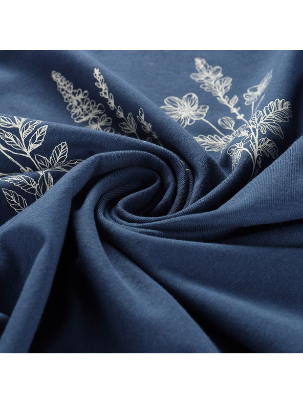 ALPINE PRO Dámske tričko z organickej bavlny ALPINE PRO TERMESA 3 blue wing teal varianta pa