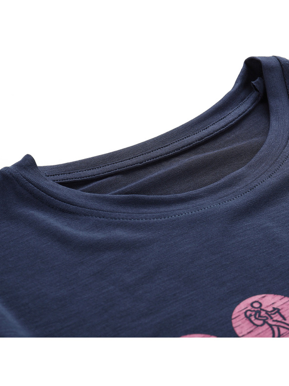 ALPINE PRO Dámske funkčné tričko s antibakteriálnou úpravou ALPINE PRO LYORA moonlit ocean varianta pa