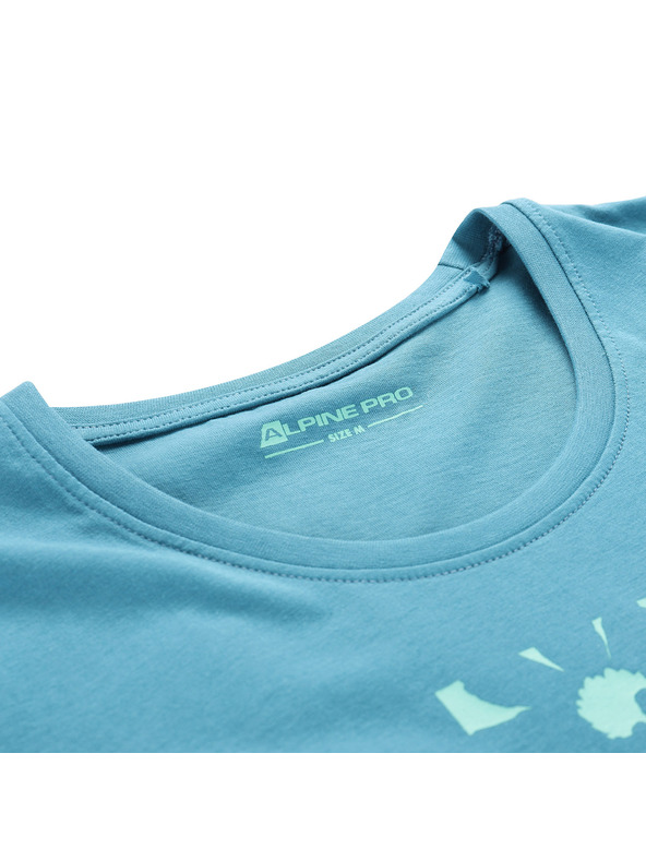 ALPINE PRO Dámske tričko z organickej bavlny ALPINE PRO TERMESA 3 storm blue varianta pb