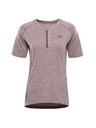 ALPINE PRO Dámske rýchlo schnutúce cyklistické tričko ALPINE PRO GERETA 3 pale mauve
