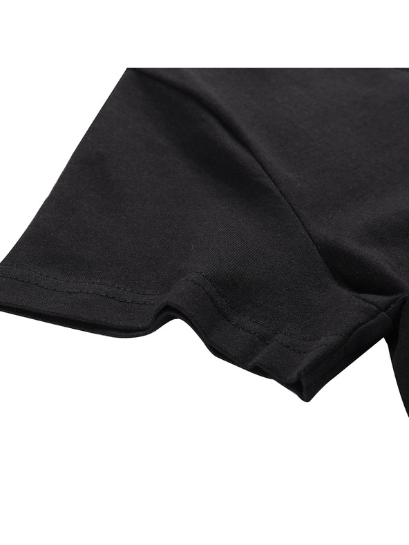 ALPINE PRO Dámske tričko z organickej bavlny ALPINE PRO TERMESA 3 black varianta pe