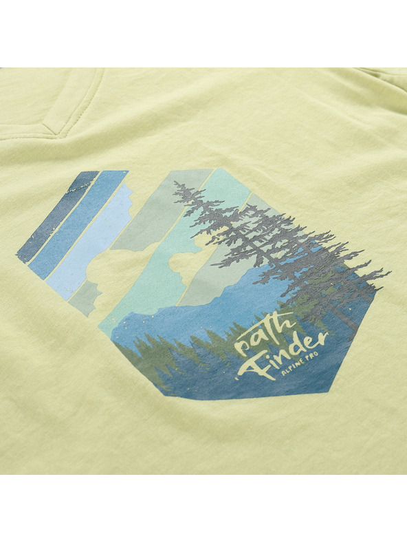 ALPINE PRO Dámske tričko z nemačkavého materiálu ALPINE PRO NOGERA margarita varianta pa