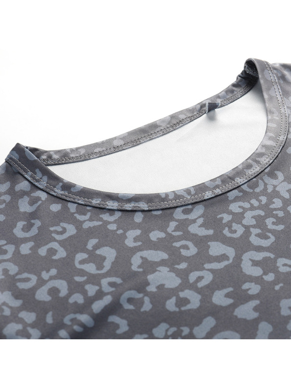 ALPINE PRO Dámske funkčné tričko s cool dry ALPINE PRO QUATRA smoked pearl varianta pa