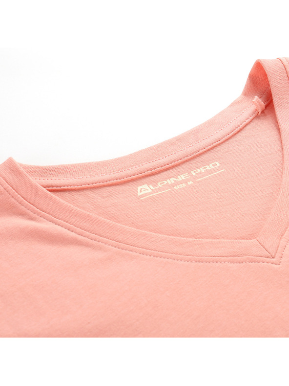 ALPINE PRO Dámske bavlnené tričko ALPINE PRO DORENA apricot blush variant pa