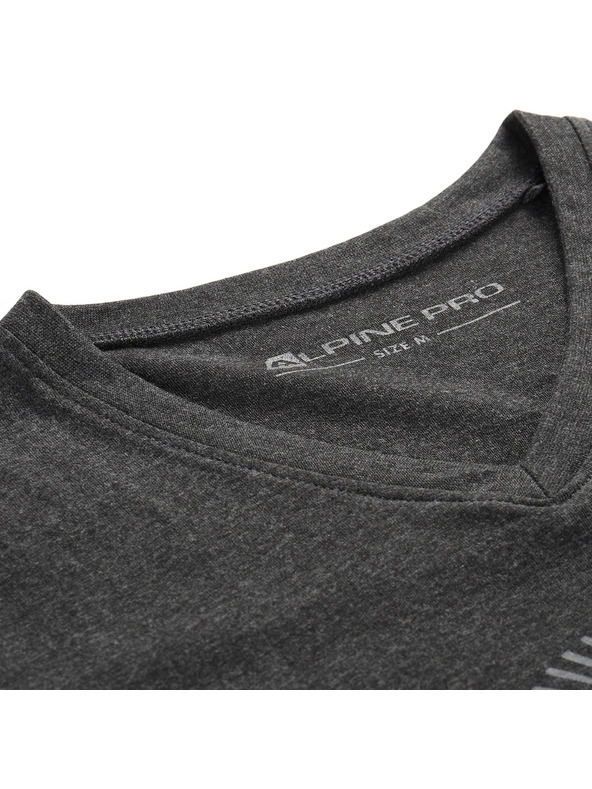 ALPINE PRO Dámske tričko z nemačkavého materiálu ALPINE PRO NOGERA black varianta pb
