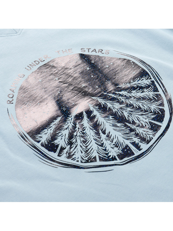 ALPINE PRO Dámske bavlnené tričko ALPINE PRO DORENA skyride variant pb