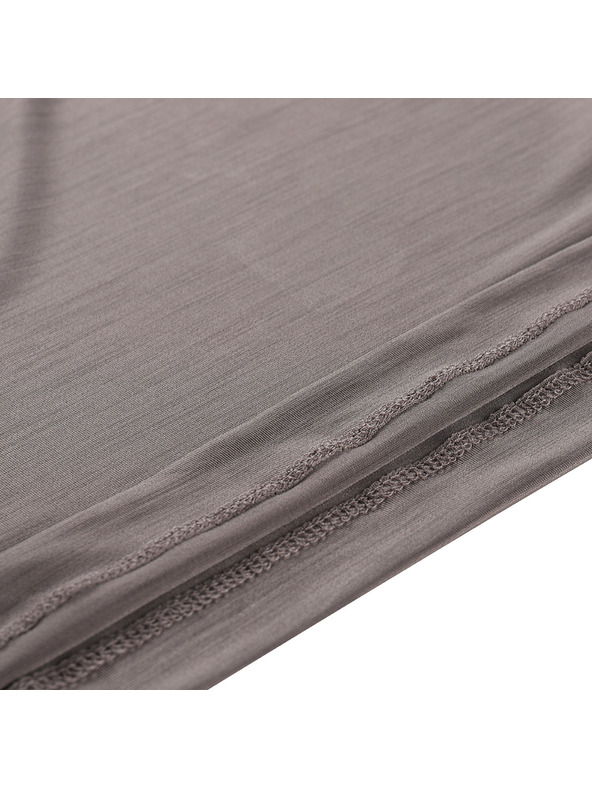 ALPINE PRO Dámske rýchloscehnúce tričko s cool dry ALPINE PRO BASIKA driftwood