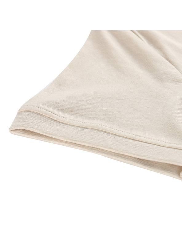 ALPINE PRO Dámske tričko z nemačkavého materiálu ALPINE PRO NOGERA wood ash varianta pb