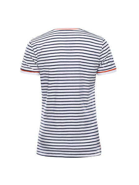 ALPINE PRO Dámske bavlnené tričko s meniacim sa potlačou ALPINE PRO NAMORA moonlit ocean