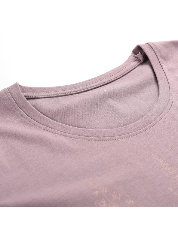 ALPINE PRO Dámske tričko z organickej bavlny ALPINE PRO TERMESA 3 quail variant pa