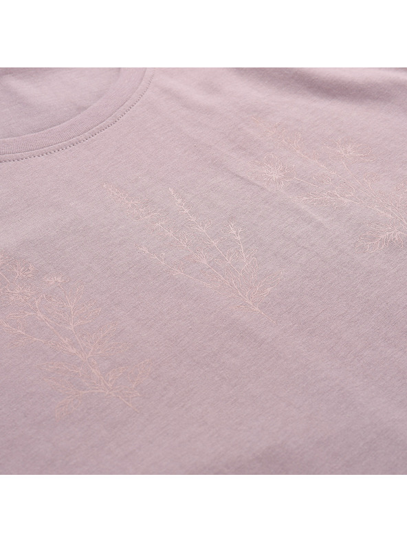 ALPINE PRO Dámske tričko z organickej bavlny ALPINE PRO TERMESA 3 quail variant pa