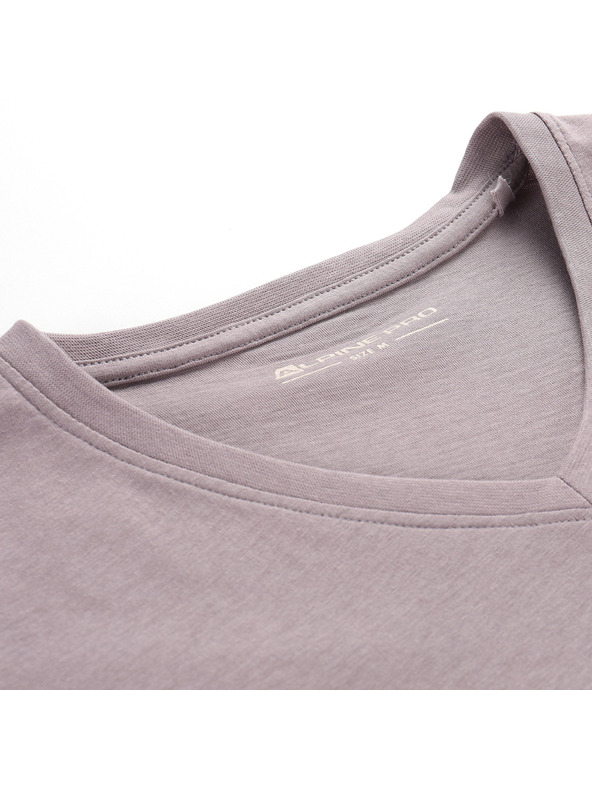 ALPINE PRO Dámske bavlnené tričko ALPINE PRO DORENA quail variant pc