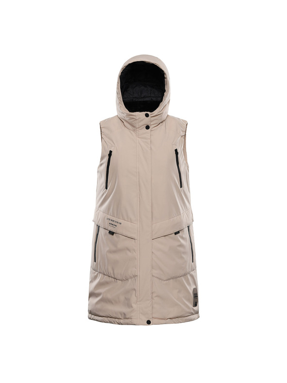 ALPINE PRO Dámska vesta s membránou ptx ALPINE PRO HARDA 2 shifting sand