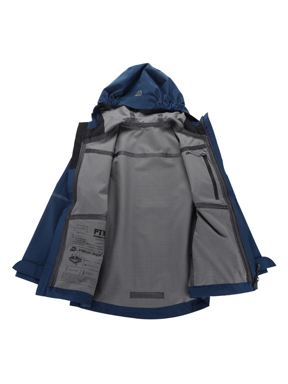 ALPINE PRO Detská bunda s ptx membránou ALPINE PRO ZARRO 3 moonlit ocean