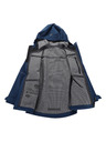ALPINE PRO Detská bunda s ptx membránou ALPINE PRO ZARRO 3 moonlit ocean