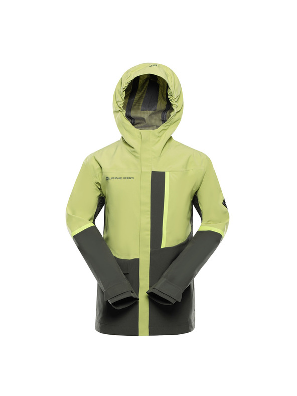ALPINE PRO Detská bunda s ptx membránou ALPINE PRO ZARRO 3 green oasis