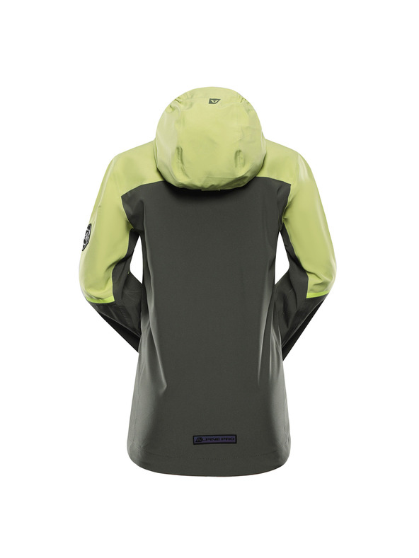 ALPINE PRO Detská bunda s ptx membránou ALPINE PRO ZARRO 3 green oasis