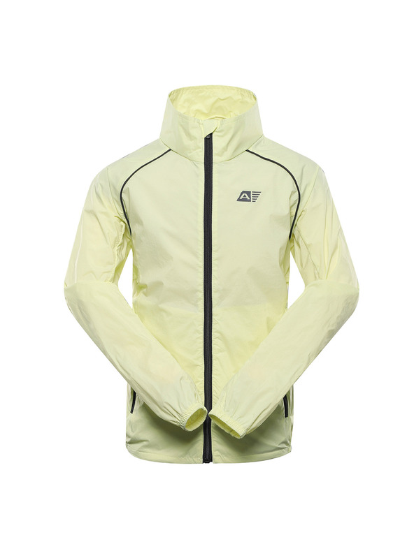ALPINE PRO Detská ultrahľaká bunda s membránou ALPINE PRO SPINO luminary green