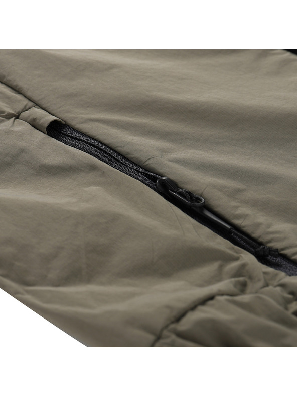 ALPINE PRO Detská ultrahľaká bunda s membránou ALPINE PRO SPINO stone gray