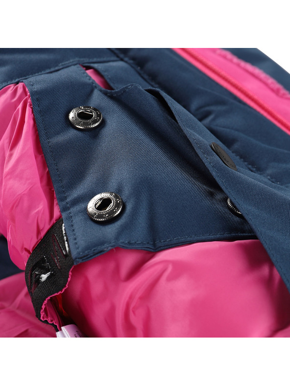 ALPINE PRO Detská lyžiarska bunda s membránou ptx snow ALPINE PRO DEARO 2 fuchsia fedora