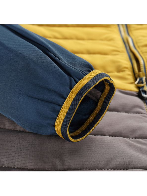 ALPINE PRO Detská bunda s merino výplňou ALPINE PRO GERLO blue wing teal