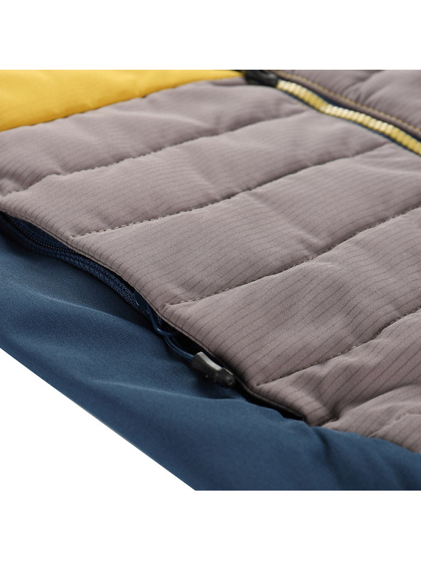 ALPINE PRO Detská bunda s merino výplňou ALPINE PRO GERLO blue wing teal