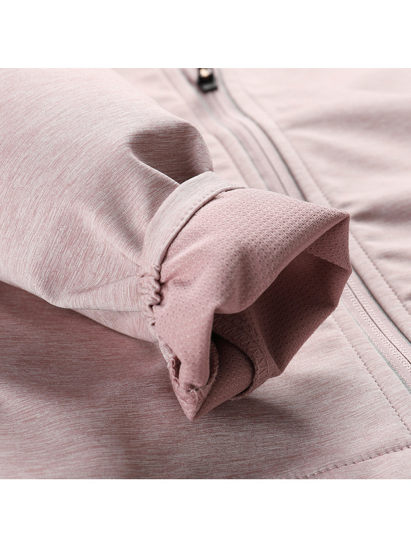 ALPINE PRO Detská softshellová bunda s membránou ALPINE PRO SPERTO 2 pale mauve