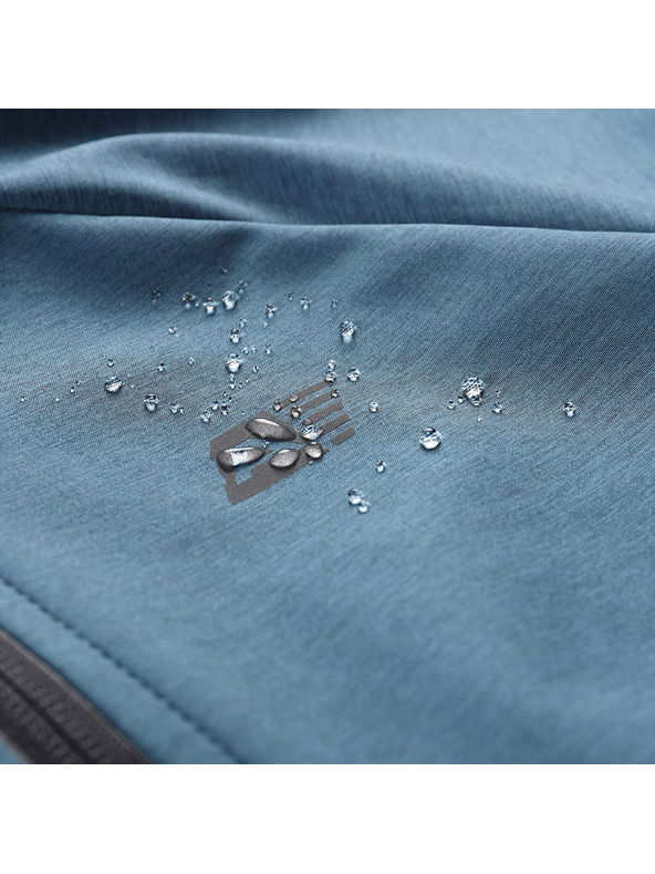 ALPINE PRO Detská softshellová bunda s membránou ALPINE PRO SPERTO 2 storm blue