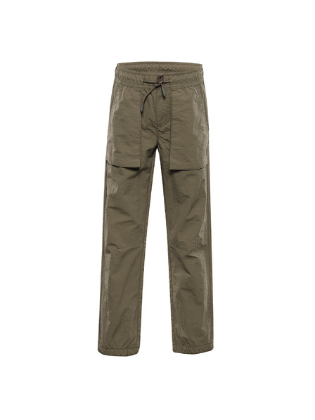 ALPINE PRO Detské voľnočasové nohavice do gumy ALPINE PRO NOVERO stone gray