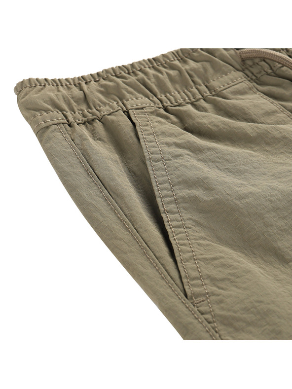 ALPINE PRO Detské voľnočasové nohavice do gumy ALPINE PRO NOVERO stone gray