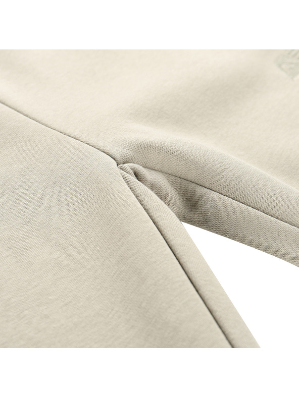 ALPINE PRO Detské bavlnené tepláky ALPINE PRO DAKKO abbey stone