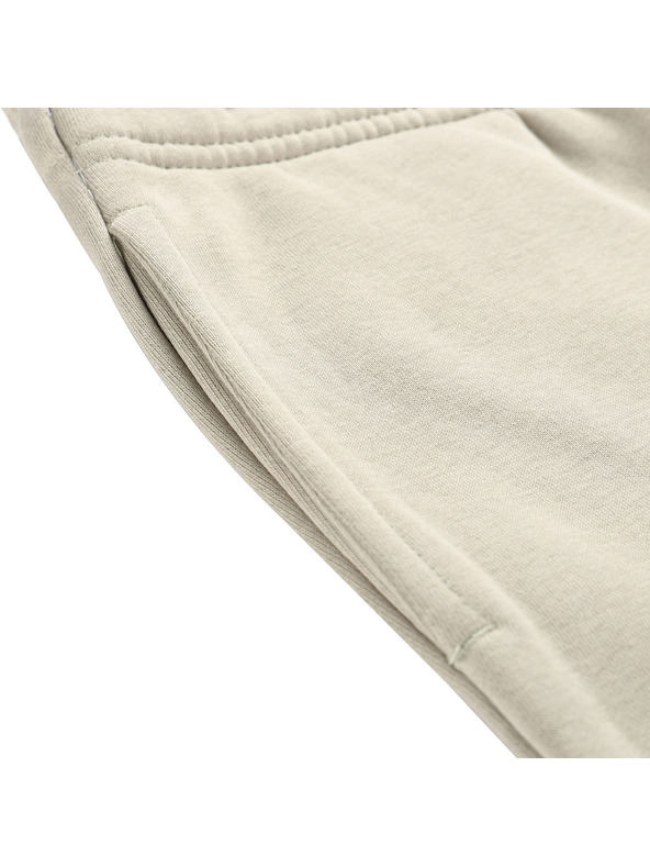 ALPINE PRO Detské bavlnené tepláky ALPINE PRO DAKKO abbey stone