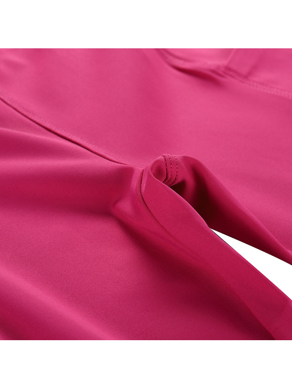 ALPINE PRO Detské rýchlo schnutúce legíny ALPINE PRO MARDO 2 fuchsia red