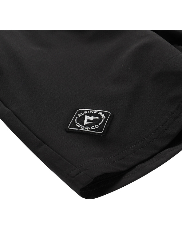 ALPINE PRO Detské rýchloschnúce šortky s cool dry ALPINE PRO ZAMBO 3 black