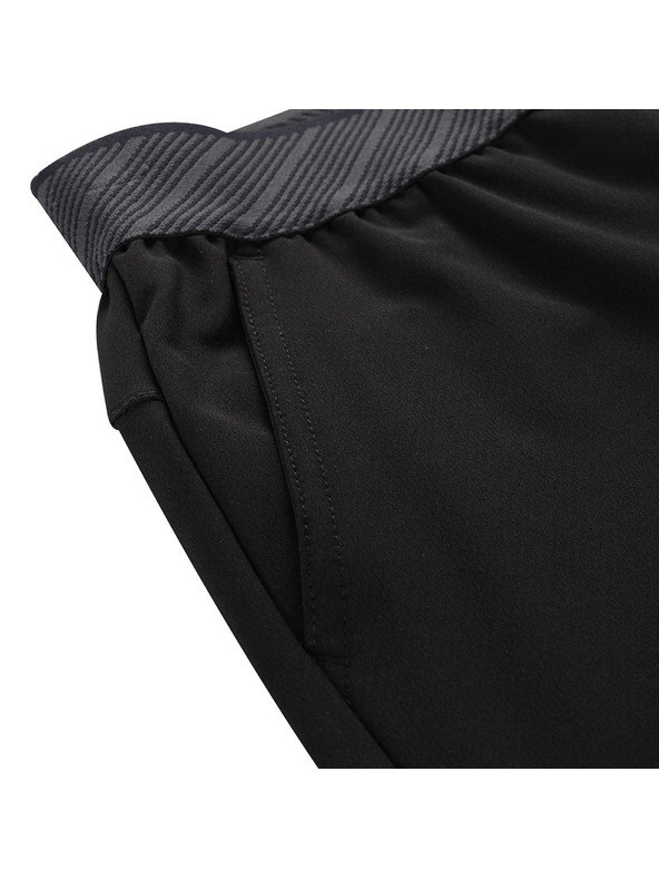 ALPINE PRO Detské rýchloschnúce šortky s cool dry ALPINE PRO ZAMBO 3 black