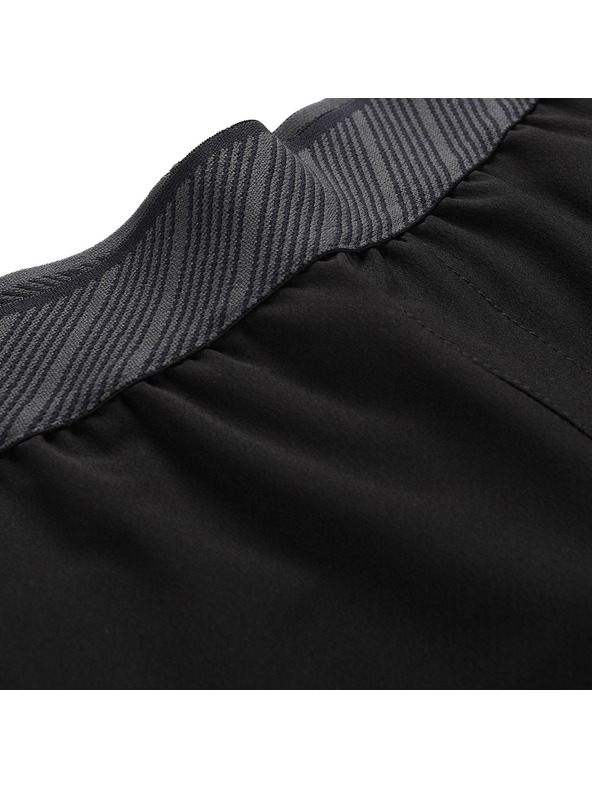 ALPINE PRO Detské rýchloschnúce šortky s cool dry ALPINE PRO ZAMBO 3 black