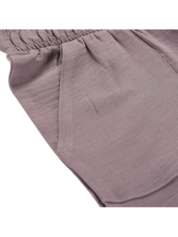 ALPINE PRO Detské voľnočasové kraťasy ALPINE PRO MORFO quail