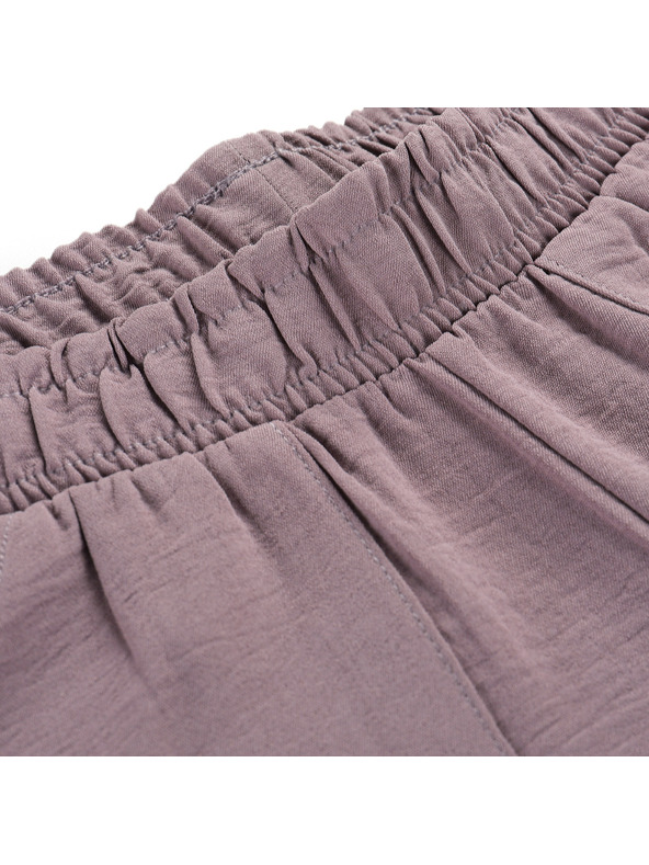 ALPINE PRO Detské voľnočasové kraťasy ALPINE PRO MORFO quail