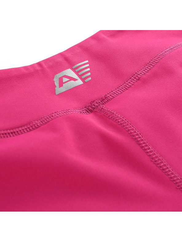 ALPINE PRO Detské rýchloschnúce legíny ALPINE PRO ELO fuchsia red
