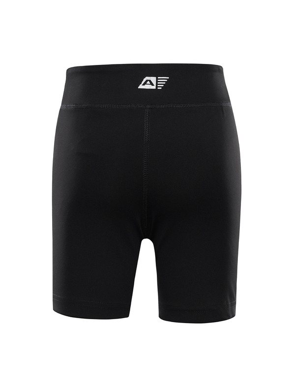 ALPINE PRO Detské rýchloschnúce legíny ALPINE PRO ELO black