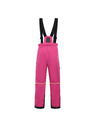 ALPINE PRO Detské lyžiarske nohavice s membránou ptx snow ALPINE PRO WERADO 2 fuchsia fedora