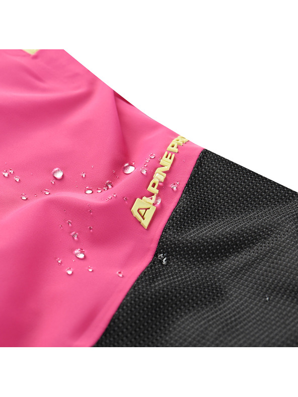 ALPINE PRO Detské lyžiarske nohavice s membránou ptx snow ALPINE PRO WERADO 2 fuchsia fedora