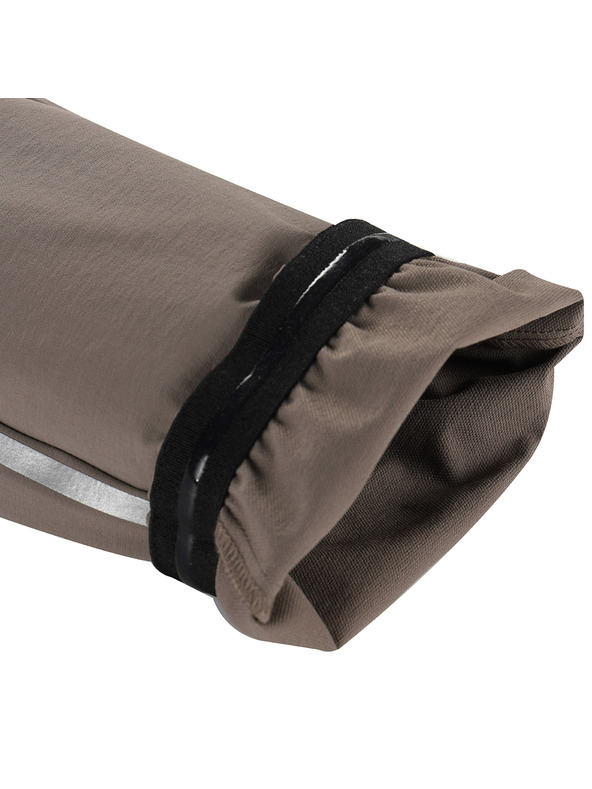 ALPINE PRO Detské softshellové nohavice ALPINE PRO FIRSTO 2 driftwood