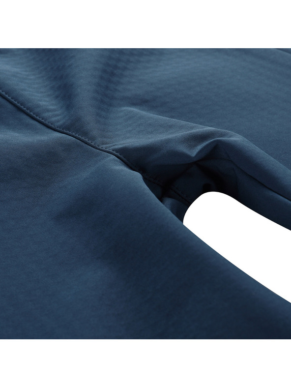 ALPINE PRO Detské softshellové nohavice ALPINE PRO ZORTO 2 blue wing teal