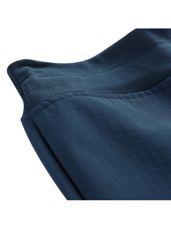 ALPINE PRO Detské softshellové nohavice ALPINE PRO ZORTO 2 blue wing teal