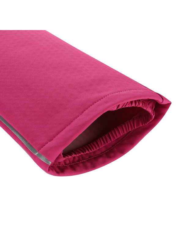 ALPINE PRO Detské softshellové nohavice ALPINE PRO ZORTO 2 fuchsia red